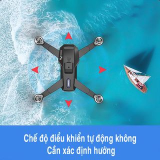 Flycam Mini Giá Rẻ Drone P9 Pro Max, Máy Bay Điều Khiển Từ Xa 4 Cánh, Play Camera Cao Cấp 2 Camera 12MP, Pin Lithium 2500mAh bay 25-30 Phút, Cảm Biến 4 Chiều, Chống Rung, Tránh Va Chạm.