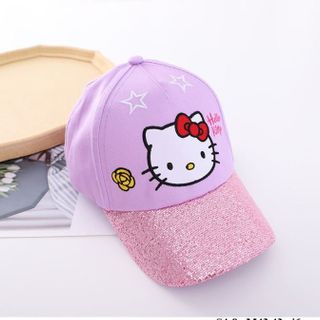 Mũ Kitty nhũ S4-8y M43.43-ri6