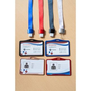 Dây đeo thẻ tên bằng lụa, thẻ tên nhân viên, học sinh, sinh viên, công chức, viên chức, ATM, thang máy
