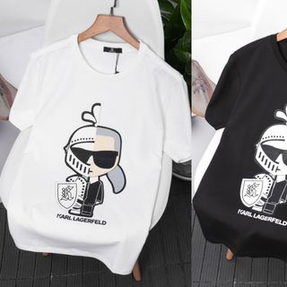 BIGSIZE - Áo thun nam tay ngắn chất thun cotton 100% bigsize 65kg - 125kg hình KARL