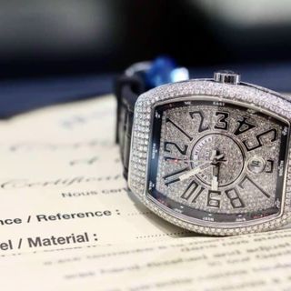 ĐỒNG HỒ FRANK MULLER V41 FULL DIAMOND CAO CẤP