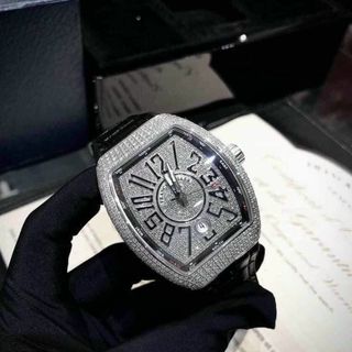 ĐỒNG HỒ FRANK MULLER V41 FULL DIAMOND CAO CẤP