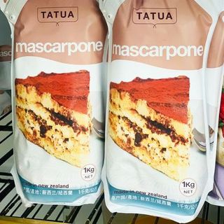 Phô mai kem Mascarpone Tatua gói 1kg