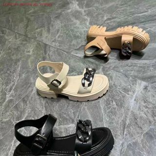 Sandal nữ quai ngang phối xích thời trang F015 giá sỉ