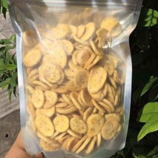 Chuối sấy giòn Đà Lạt thơm ngon giòn rụm ăn là bao ghiền