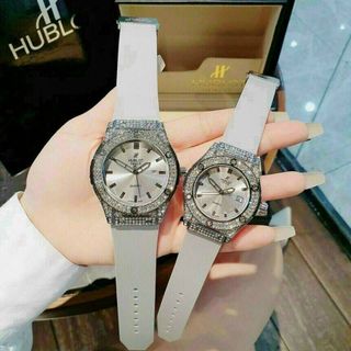 ĐỒNG HỒ HUBLOT COUPLE HAI VIỀN ĐÁ HOT NEW