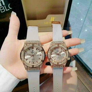 ĐỒNG HỒ HUBLOT COUPLE HAI VIỀN ĐÁ HOT NEW