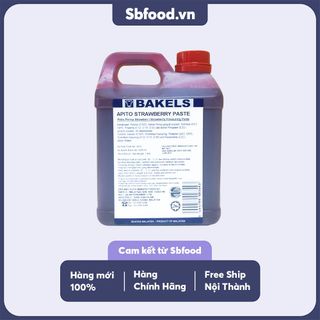 Màu mùi dâu Bakels can 2kg giá sỉ