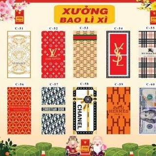 Combo 10 bao lì xì 2023