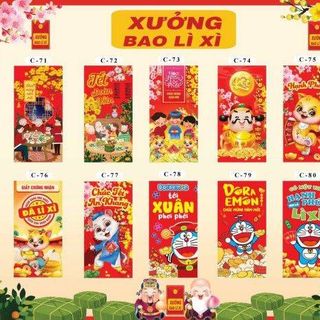 Combo 10 bao lì xì 2023
