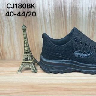 Giày thể thao nam màu đen chất đẹp thoáng khí CJ66