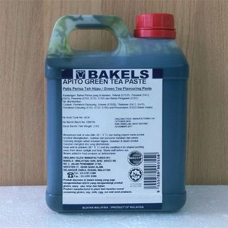 Màu mùi trà xanh Bakels can 2kg