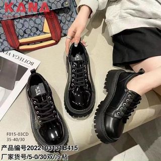 Giày lười nữ màu đen kiểu dáng đẹp F015