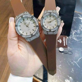 ĐỒNG HỒ HUBLOT COUPLE ĐÁ VUÔNG HOT NEW