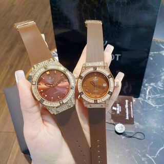 ĐỒNG HỒ HUBLOT COUPLE ĐÁ VUÔNG HOT NEW