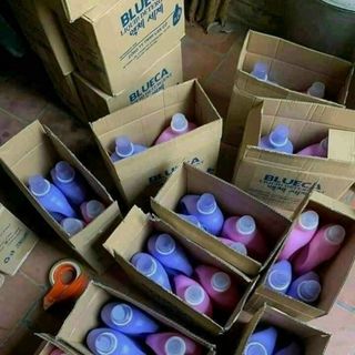 NƯỚC GIẶT BLUE can 2l- em đảm bảo hàng chuẩn loại 1 đặc thơm giá sỉ