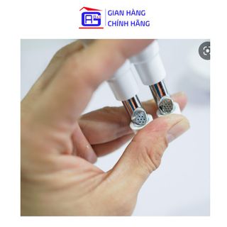 Phụ Kiện Thiết Bị Vệ Sinh Hyundae Đầu Vòi Xịt Vệ Sinh Dạng Đôi Thay Thế - 02 Vòi Phun Thay Thế Đơn Giản Tiện Dụng