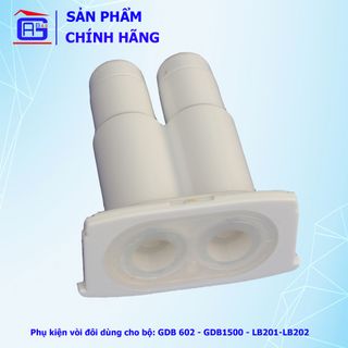 Phụ Kiện Thiết Bị Vệ Sinh Hyundae Đầu Vòi Xịt Vệ Sinh Dạng Đôi Thay Thế - 02 Vòi Phun Thay Thế Đơn Giản Tiện Dụng