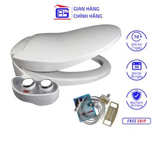 Thiết Bị Vệ Sinh Hyundae Bidet GDB-2000 - 02 Vòi Phun Sử Dụng Nước Nóng Lạnh Tiết Kiệm Giấy Vệ Sinh Kèm Nắp Bệt