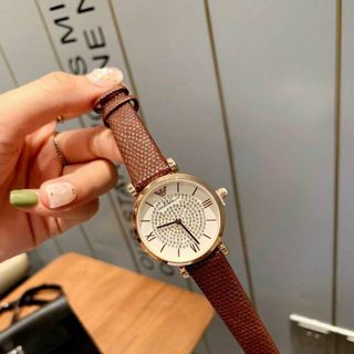 ĐỒNG HỒ ARRMANI DÂY DA TRUNG CẤP NỮ