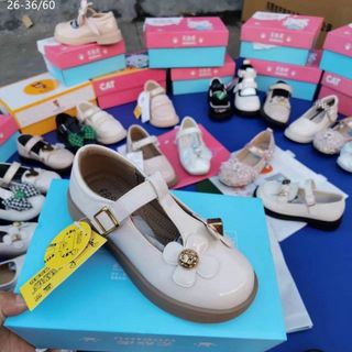 Giày búp bê trẻ em kiểu dáng công chúa sang chảnh K162
