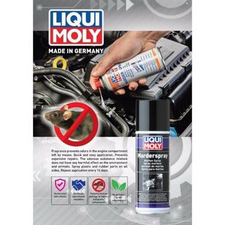 Chai Xịt Chống Chuột - Đuổi Chuột Cho Xe Ô tô - Xe máy Liqui Moly Marten Spray 1515 (200ml)