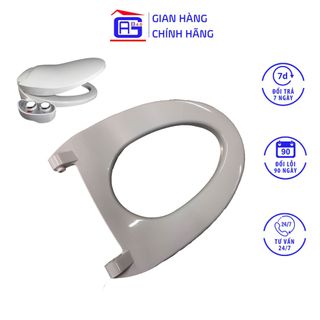 Nắp Bệ Ngồi Bồn Cầu Hyundae Bidet GDB-1800 GDB-2000 Màu Trắng Làm Từ Nhựa Cao Cấp Thiết Kế Rơi Từ Từ Khi Đóng Nắp