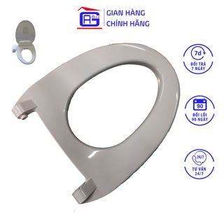 Nắp Bệ Ngồi Bồn Cầu Hyundae Bidet GDB-1800 GDB-2000 Màu Trắng Làm Từ Nhựa Cao Cấp Thiết Kế Rơi Từ Từ Khi Đóng Nắp
