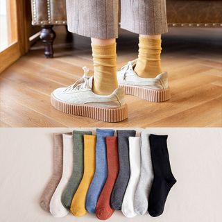 Tất vớ nữ nam cao cổ  dễ thương phong cách Hàn Quốc Sỉ
