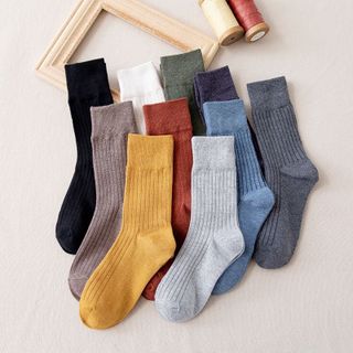 Tất vớ nữ nam cao cổ  dễ thương phong cách Hàn Quốc Sỉ