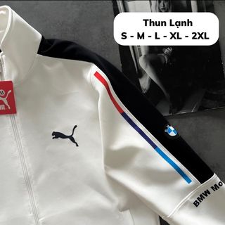 Áo Khoác Thun Lạnh Chống Nắng Màu Trắng Viền Đen Thể Thao Chất Vải Mịn Thoáng Khí Không Xù Lông Áo Khoác Thu Đông