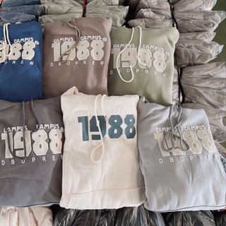 Áo hoodie nữ form rộng 1988 giá sỉ
