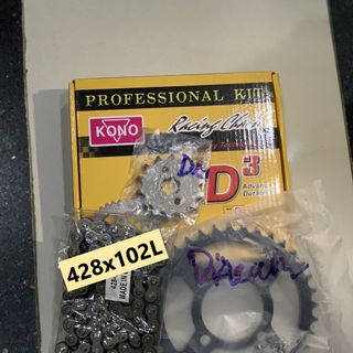 Bộ KONO dĩa, xích (sên), nhông phay Honda Dream - Future