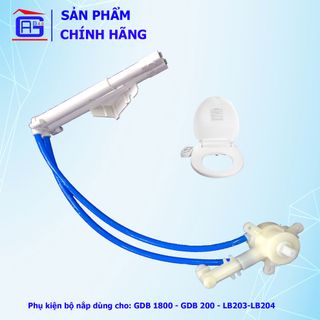 Phụ Kiện Thiết Bị Vệ Sinh Thông Minh Hyundae Bidet Hàng Có Nắp Chất Liệu Nhựa PU Màu Trắng Chịu Nhiệt Và Lực Tốt