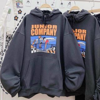 Áo hoodie logo in company form dưới 70kg đẹp
