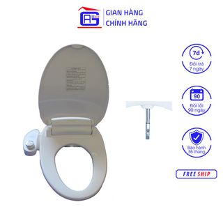 Thiết Bị Vệ Sinh Hyundae Bidet GDB-1800 - 02 Vòi Phun Thông Minh Thuận Tiện Khi Vệ Sinh Máy Với Nước Có Nắp Bệt