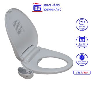 Thiết Bị Vệ Sinh Hyundae Bidet GDB-1800 - 02 Vòi Phun Thông Minh Thuận Tiện Khi Vệ Sinh Máy Với Nước Có Nắp Bệt