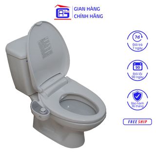 Thiết Bị Vệ Sinh Hyundae Bidet GDB-1800 - 02 Vòi Phun Thông Minh Thuận Tiện Khi Vệ Sinh Máy Với Nước Có Nắp Bệt