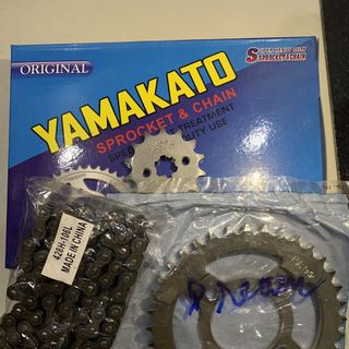 Bộ YAMAKATO dĩa, xích (sên), nhông phay Honda Dream - Future
