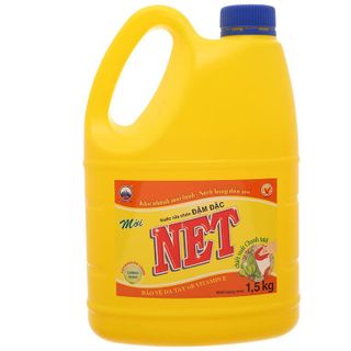 NƯỚC RỬA CHÉN NET ĐẬM ĐẶC TRÀ XANH 1.5KG