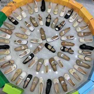 Giày búp bê nữ chất da mềm R005-57