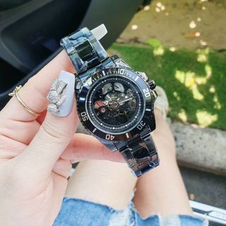 ĐỒNG HỒ ROLLEX BLACK CƠ NAM TRUNG CẤP SALE