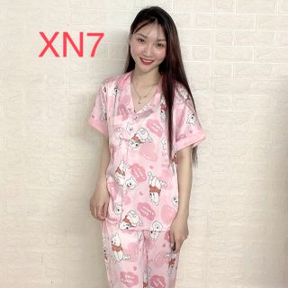 Chuyên sỉ, lẻ bộ đồ ngủ Pijama, Vải Lụa Xước hàng loại 1 đẹp siêu cấp, vải dày mặc thoáng mát, co dãn thoải mái XN7
