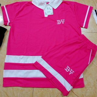 bộ áo polo quần đùi kiều dáng thể thao chất su dầy đẹp, fom 58kg quay đầu.