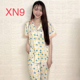 Chuyên sỉ, lẻ bộ đồ ngủ Pijama, Vải Lụa Xước hàng loại 1 đẹp siêu cấp, vải dày mặc thoáng mát, co dãn thoải mái XN9