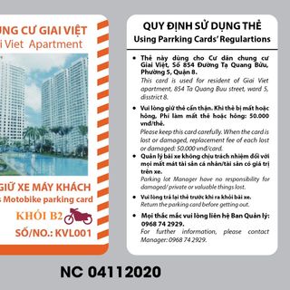 Thiết kế in ấn thẻ từ trên chất liệu PVC