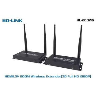 Bộ thu phát HDMI không dây có cổng USB HO-LINK HL-WS200-KVM giá sỉ