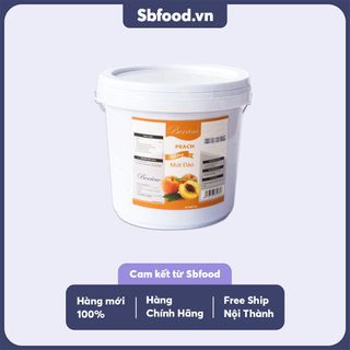Mứt đào có xác Berrino Xô 5kg giá sỉ