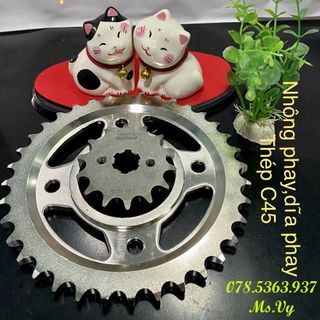 Bộ YAMAKATO dĩa, xích (sên), nhông phay Honda Wave RS