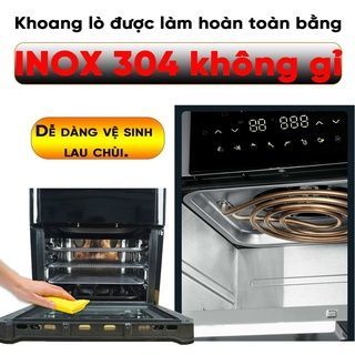 Nồi chiên không dầu Creen 12L AG86B new 2022- Chức Năng Sấy Hoa Quả